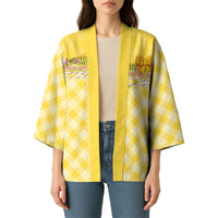 Hawaii Palaka Pikake Lokelani Plumeria Kimono Melemele Coquette Bow