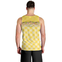 Hawaii Palaka Pikake Lokelani Plumeria Men Tank Top Melemele Coquette Bow