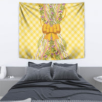 Hawaii Palaka Pikake Lokelani Plumeria Tapestry Melemele Coquette Bow