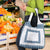 Samoa Siapo Blue Trimmed Grocery Bag Samoa White Sunday - Polynesian Pride