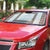 Samoa Siapo Brown Trimmed Auto Sun Shade Samoa White Sunday - Polynesian Pride