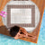 Samoa Siapo Brown Trimmed Beach Blanket Samoa White Sunday - Polynesian Pride