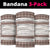 Samoa Siapo Brown Trimmed Neck Gaiter Samoa White Sunday - Polynesian Pride