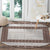 Samoa Siapo Brown Trimmed Round Carpet Samoa White Sunday - Polynesian Pride