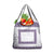 Samoa Siapo Purple Trimmed Grocery Bag Samoa White Sunday - Polynesian Pride