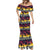 Hawaii Hibiscus Palm Tree Sunset Mermaid Dress Tropical Style - Polynesian Pride