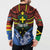 Personalised Vanuatu Tafea Province Button Sweatshirt Unique Tropical Tribal Pattern