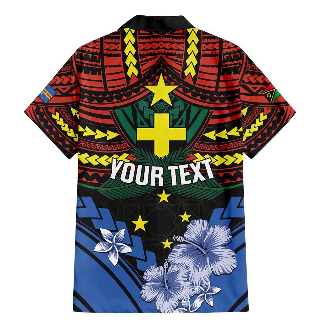 Personalised Vanuatu Tafea Province Family Matching Mermaid Dress and Hawaiian Shirt Unique Tropical Tribal Pattern