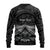 Toitu Te Tiriti Aotearoa Silver Fern Ugly Christmas Sweater Maori Pattern