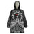 Personalised Toitu Te Tiriti Aotearoa Silver Fern Wearable Blanket Hoodie New Zealand Maori Pattern