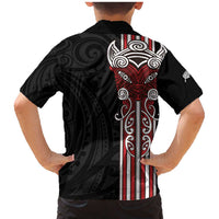 Toitu Te Reo Maori Toitu Te Whenua Toitu Te Tiriti Family Matching Mermaid Dress and Hawaiian Shirt Maori Warrior New Zealand LT01 - Polynesian Pride