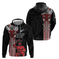 Toitu Te Reo Maori Toitu Te Whenua Toitu Te Tiriti Hoodie Maori Warrior New Zealand LT01 - Polynesian Pride