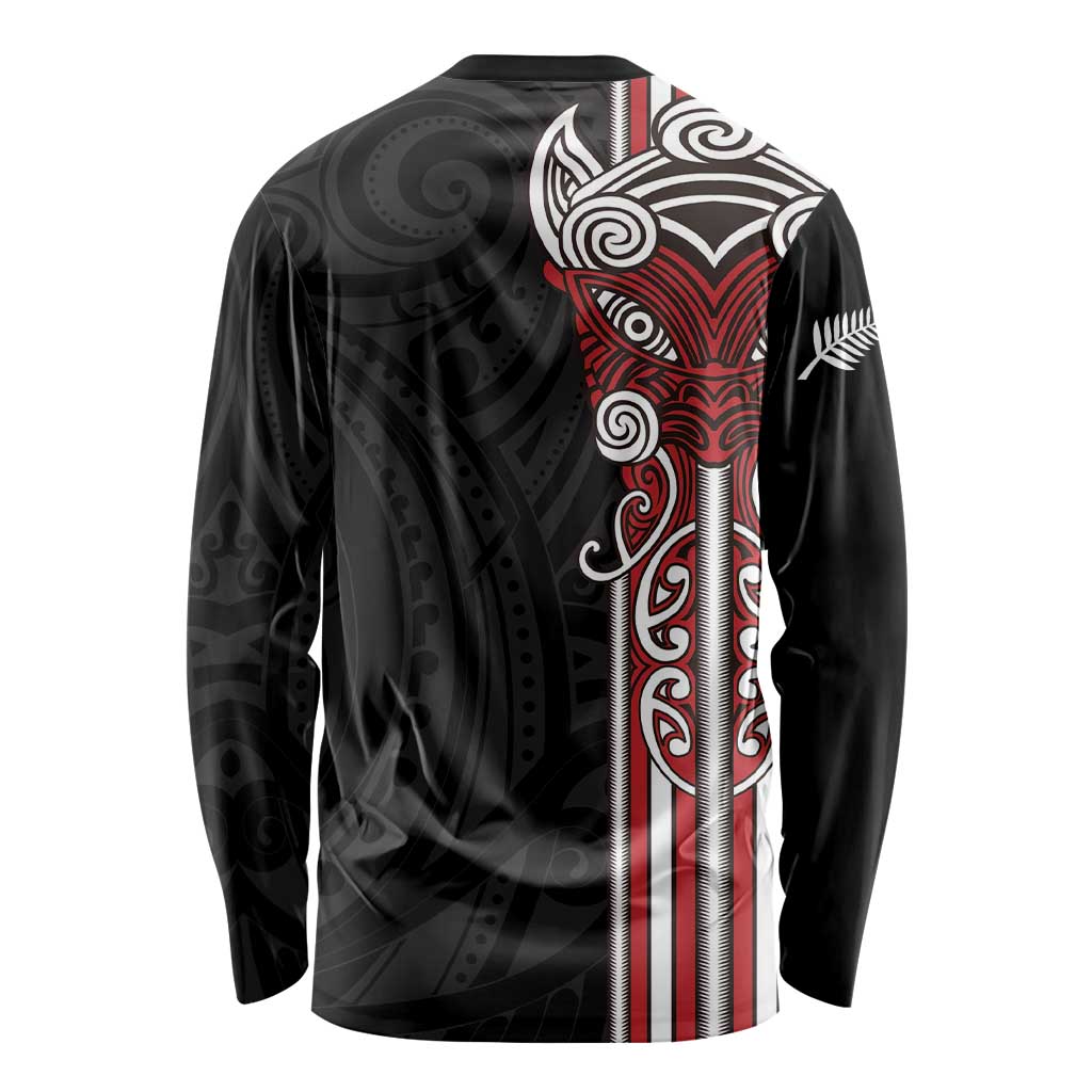 Toitu Te Reo Maori Toitu Te Whenua Toitu Te Tiriti Long Sleeve Shirt Maori Warrior New Zealand LT01 - Polynesian Pride