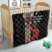 Toitu Te Reo Maori Toitu Te Whenua Toitu Te Tiriti Quilt Maori Warrior New Zealand LT01 - Polynesian Pride