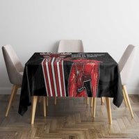 Toitu Te Reo Maori Toitu Te Whenua Toitu Te Tiriti Tablecloth Maori Warrior New Zealand LT01 - Polynesian Pride