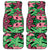Plumeria Polynesian Pattern Car Mats Unique Fantasy Green Pink