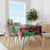Plumeria Polynesian Pattern Tablecloth Unique Fantasy Green Pink