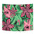 Plumeria Polynesian Pattern Tapestry Unique Fantasy Green Pink