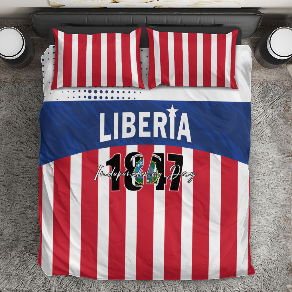 Liberia 1847 Bedding Set Happy Independence Day LT01 Multicolor - Polynesian Pride