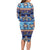 Hawaii Turtles Pattern Special Blue Family Matching Long Sleeve Bodycon Dress and Hawaiian Shirt - Polynesian Pride