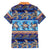 Hawaii Turtles Pattern Special Blue Family Matching Tank Maxi Dress and Hawaiian Shirt - Polynesian Pride