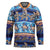 Hawaii Turtles Pattern Special Blue Hockey Jersey - Polynesian Pride