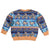 Hawaii Turtles Pattern Special Blue Kid Ugly Christmas Sweater - Polynesian Pride