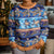 Hawaii Turtles Pattern Special Blue Kid Ugly Christmas Sweater - Polynesian Pride
