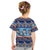 Hawaii Turtles Pattern Special Blue Kid T Shirt - Polynesian Pride