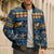 Hawaii Turtles Starfish Unique Pattern Bomber Puffer Jacket - Polynesian Pride