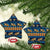 Hawaii Turtles Starfish Unique Pattern Ceramic Ornament - Polynesian Pride