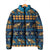 Hawaii Turtles Starfish Unique Pattern Padded Jacket - Polynesian Pride