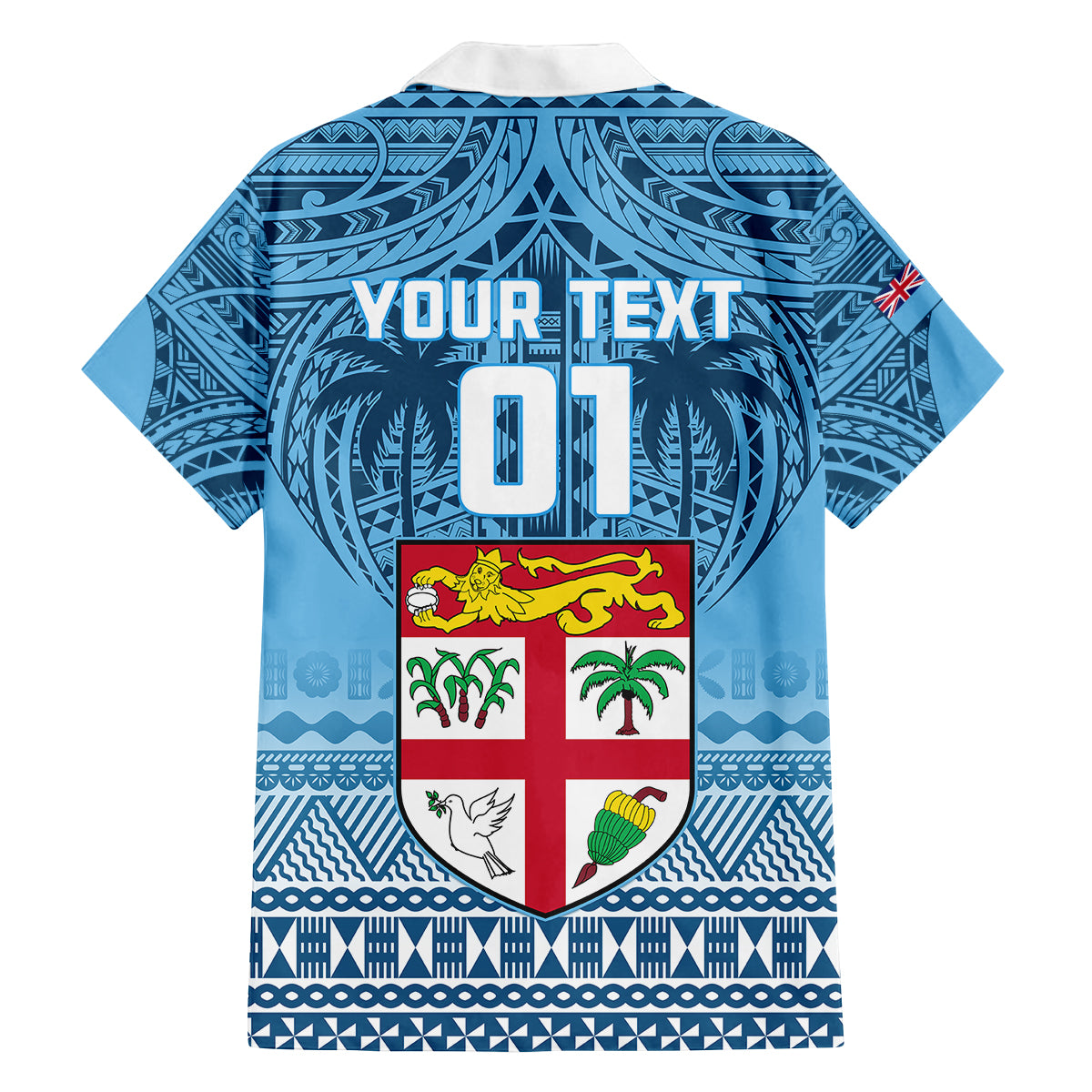 Custom Fiji Rugby Family Matching Summer Maxi Dress and Hawaiian Shirt Fijian Go 2023 World Cup LT01 - Polynesian Pride