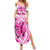 personalised-pink-out-summer-maxi-dress-breast-cancer-awareness-polynesian-pattern-white-version