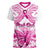 personalised-pink-out-women-v-neck-t-shirt-breast-cancer-awareness-polynesian-pattern-white-version