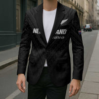 Custom Football New Zealand Blazer Aotearoa United Black Version LT01 - Polynesian Pride