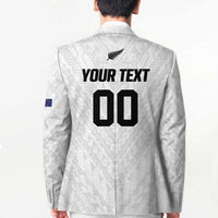 Custom Football New Zealand Blazer Aotearoa United White Version LT01 - Polynesian Pride