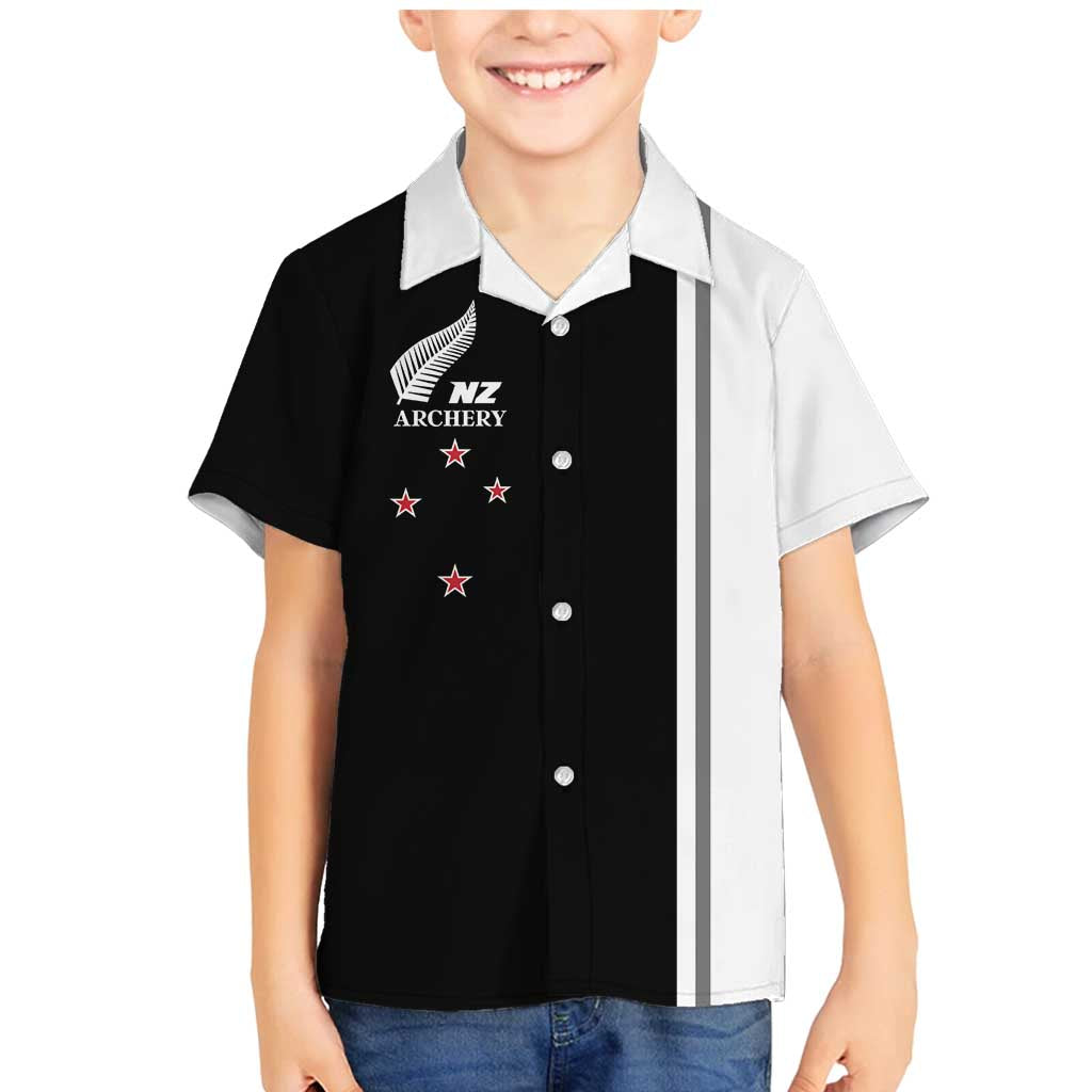 Personalised New Zealand 2025 Archery Basic Family Matching Mermaid Dress and Hawaiian Shirt Archery NZ