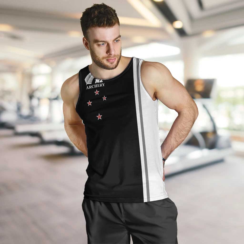 Personalised New Zealand 2025 Archery Basic Men Tank Top Archery NZ