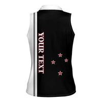 Personalised New Zealand 2025 Archery Basic Women Sleeveless Polo Shirt Archery NZ