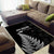 New Zealand 2025 Archery Area Rug Aotearoa Silver Arrows Black