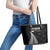 New Zealand 2025 Archery Leather Tote Bag Aotearoa Silver Arrows Black