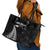 New Zealand 2025 Archery Leather Tote Bag Aotearoa Silver Arrows Black