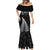 Personalised New Zealand 2025 Archery Mermaid Dress Aotearoa Silver Arrows Black