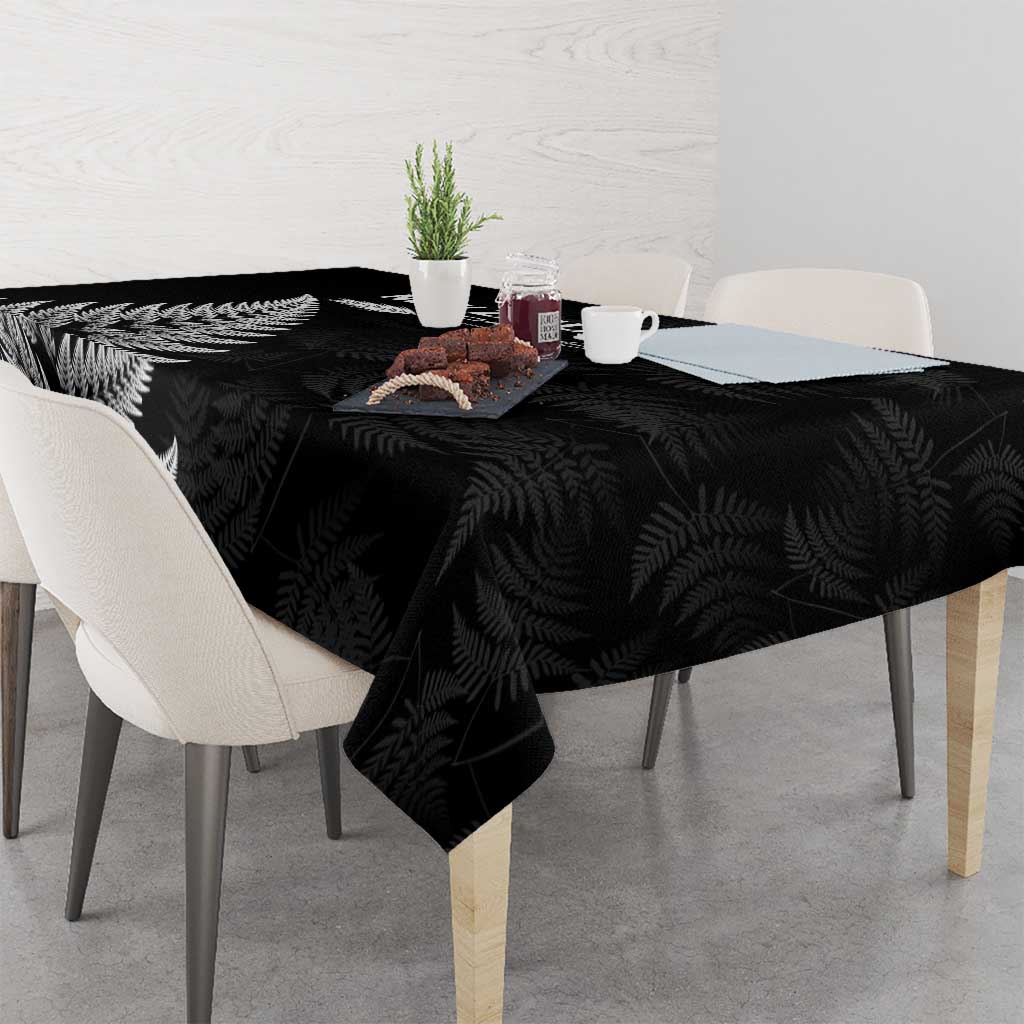 New Zealand 2025 Archery Tablecloth Aotearoa Silver Arrows Black