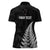 Personalised New Zealand 2025 Archery Women Polo Shirt Aotearoa Silver Arrows Black