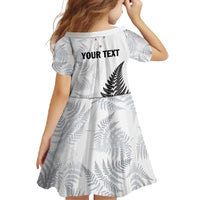Personalised New Zealand 2025 Archery Family Matching Off Shoulder Maxi Dress and Hawaiian Shirt Aotearoa Silver Arrows White LT01 - Polynesian Pride