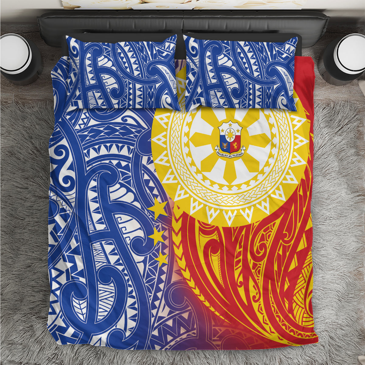 Philippines Bedding Set Pilipinas Polynesian Pattern LT01 Art - Polynesian Pride