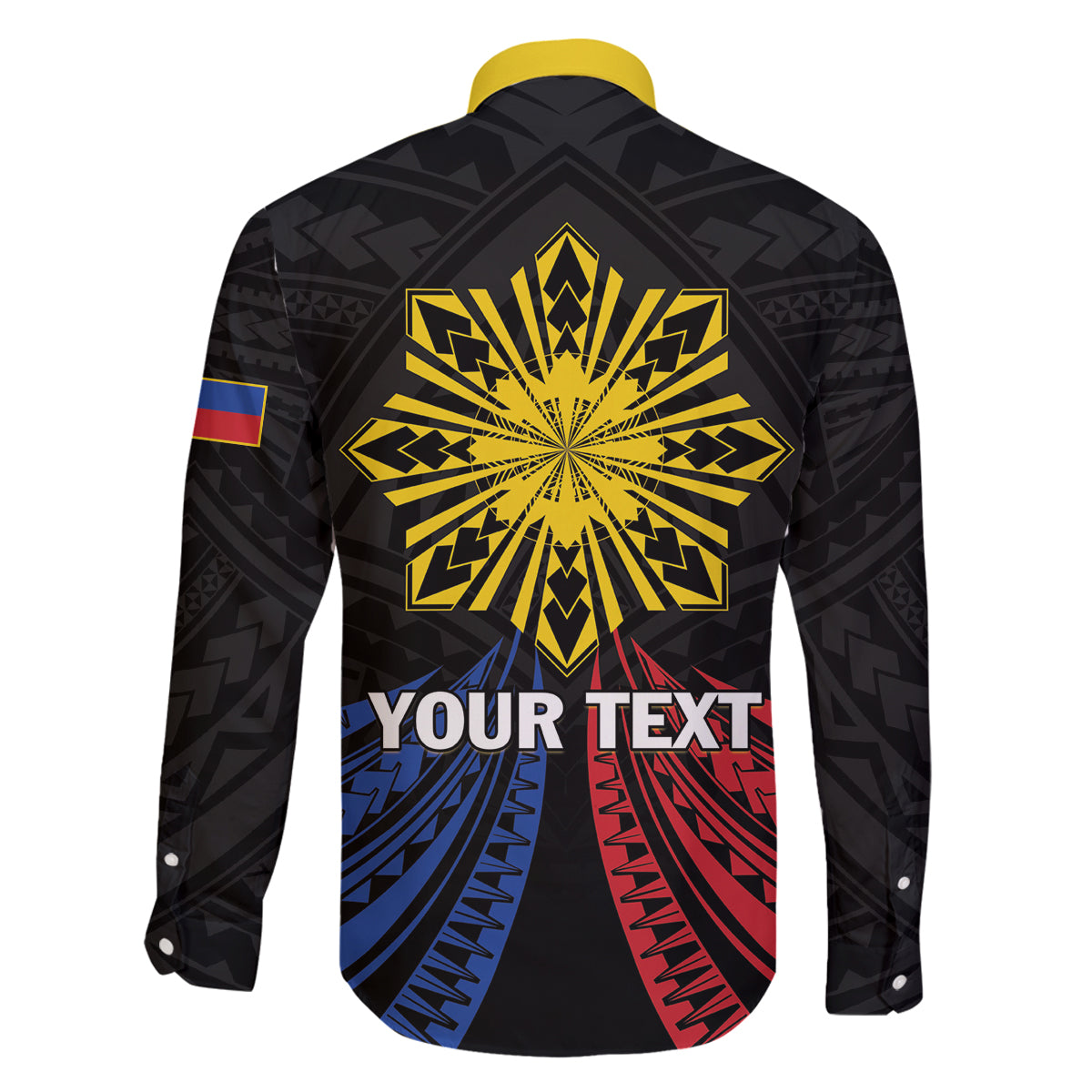 Personalized Philippines Independence Day Family Matching Summer Maxi Dress and Hawaiian Shirt Filipino 126th Anniversary Sun Tattoo LT01 - Polynesian Pride