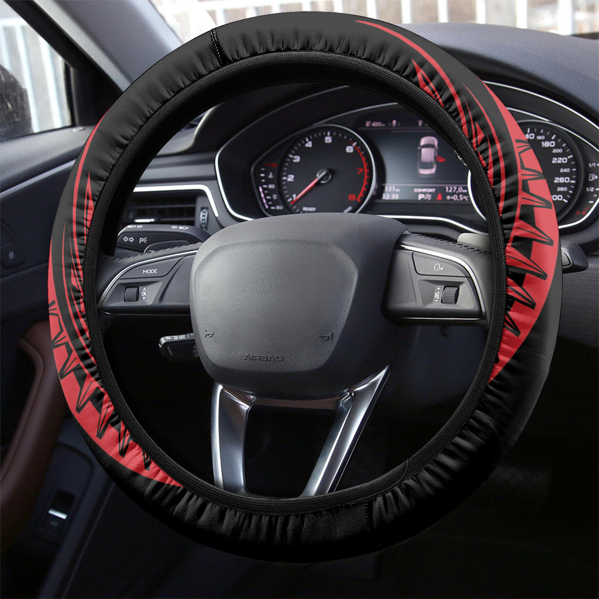 Philippines Independence Day Steering Wheel Cover Filipino 126th Anniversary Sun Tattoo LT01 - Polynesian Pride